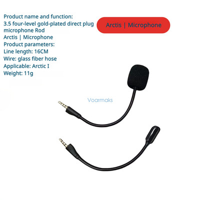 Replacement Microphone for SteelSeries Arctis 1 Headphone Upgrade