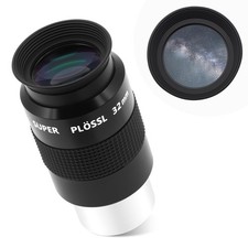 Telescope Eyepiece, 52 Degree Super Plossl Telescope Eyepiece 32mm, Fully Multi-