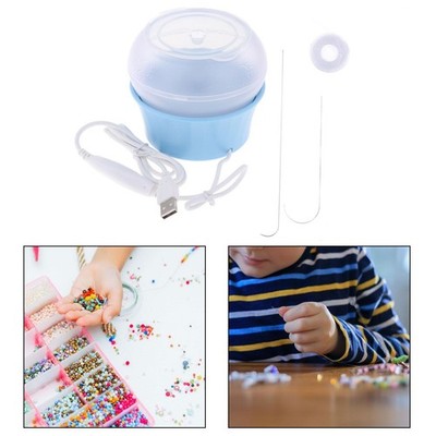 Elektrische Bead Stringer Bowl Einstellbare Geschwindigkeiten Schnelle