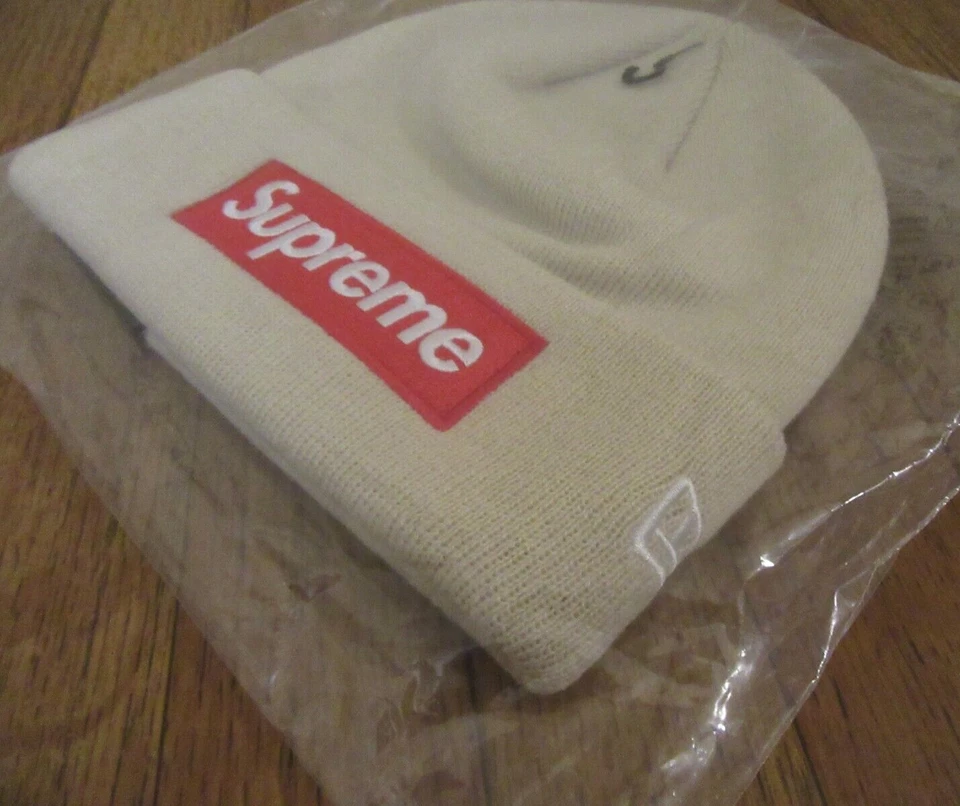 Supreme New Era коробка логотип Beanie камень FW24 Supreme Нью-Йорк 2024 совершенно новый - Изображение 3 из 4