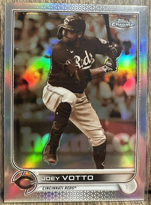 2022 Topps Chrome Sepia Refractor Joey Votto #177 Cincinnati Reds