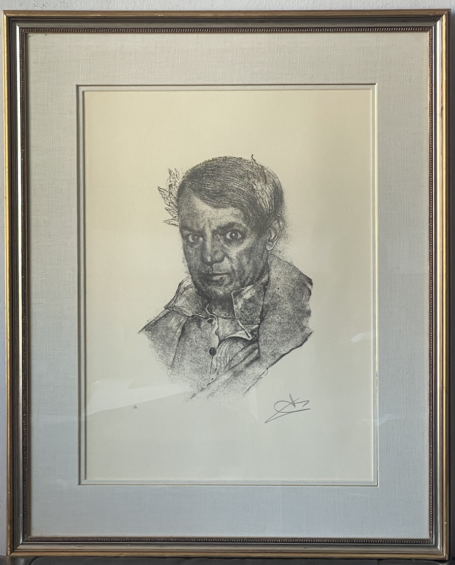 Salvador Dalí 【神曲】 lithograph 証明書 SALVADOR DALI ANTIQUE SURREALISM MODERN LITHOGRAPH HOMAGE TO