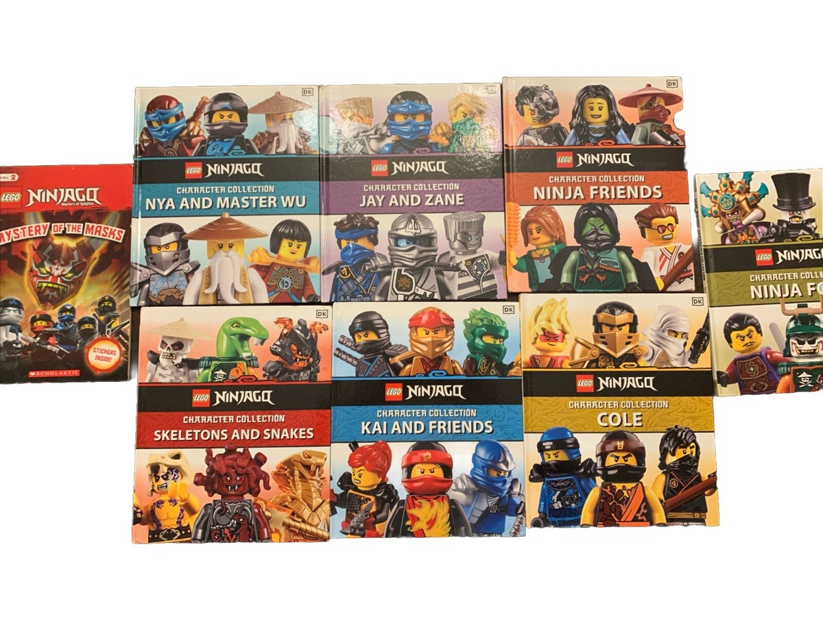 Ninjago Character Collection Lego Ninjago Book Set NEW LEGO