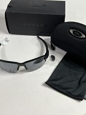 New Oakley FLAK 2.0 XL 9188-F859 Sunglasses Matte Steel w/ Prizm Black  Polarized