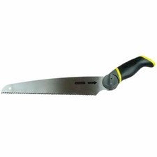 STANLEY 3in1 Hand Wood Saw, Compass, Tree Pruning & Metal Blade Hacksaw 020092