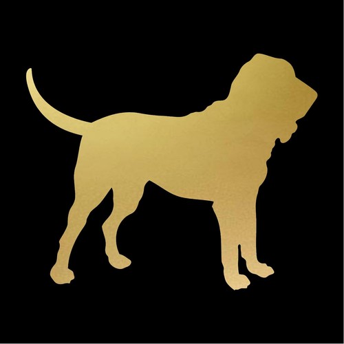 Bloodhound Vinyl Decal Car Window Laptop Dog Silhouette Sticker - Picture 9 of 12
