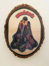 Woodstock (movie) 1970 Lacquered Plaque Vintage Style Reproduction Richard Amsel