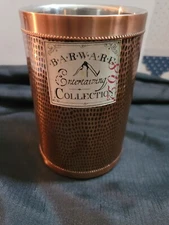 Barware Double Walled Copper Color Stainless Steel Wine Bottle Cooler Chiller