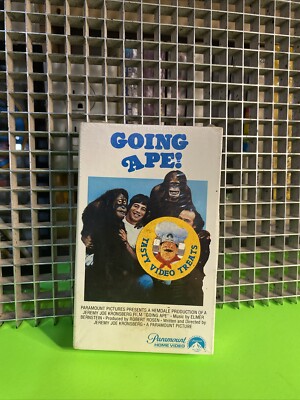 GOING APE! Beta BETAMAX (NOT VHS) SEALED Watermarks Gatefold Tony Danza 127
