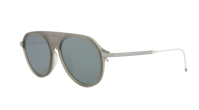 Thom Browne Cat-Eye Frame Acetate Sunglasses - Grey/Silver Thom Browne Grey TB 508 Cat-Eye Sunglasses Thom Browne main image 3