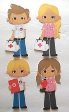 3D UPick NEW Paramedics Ambulance Boy Girl Sport Scrapbook Card Embellishment