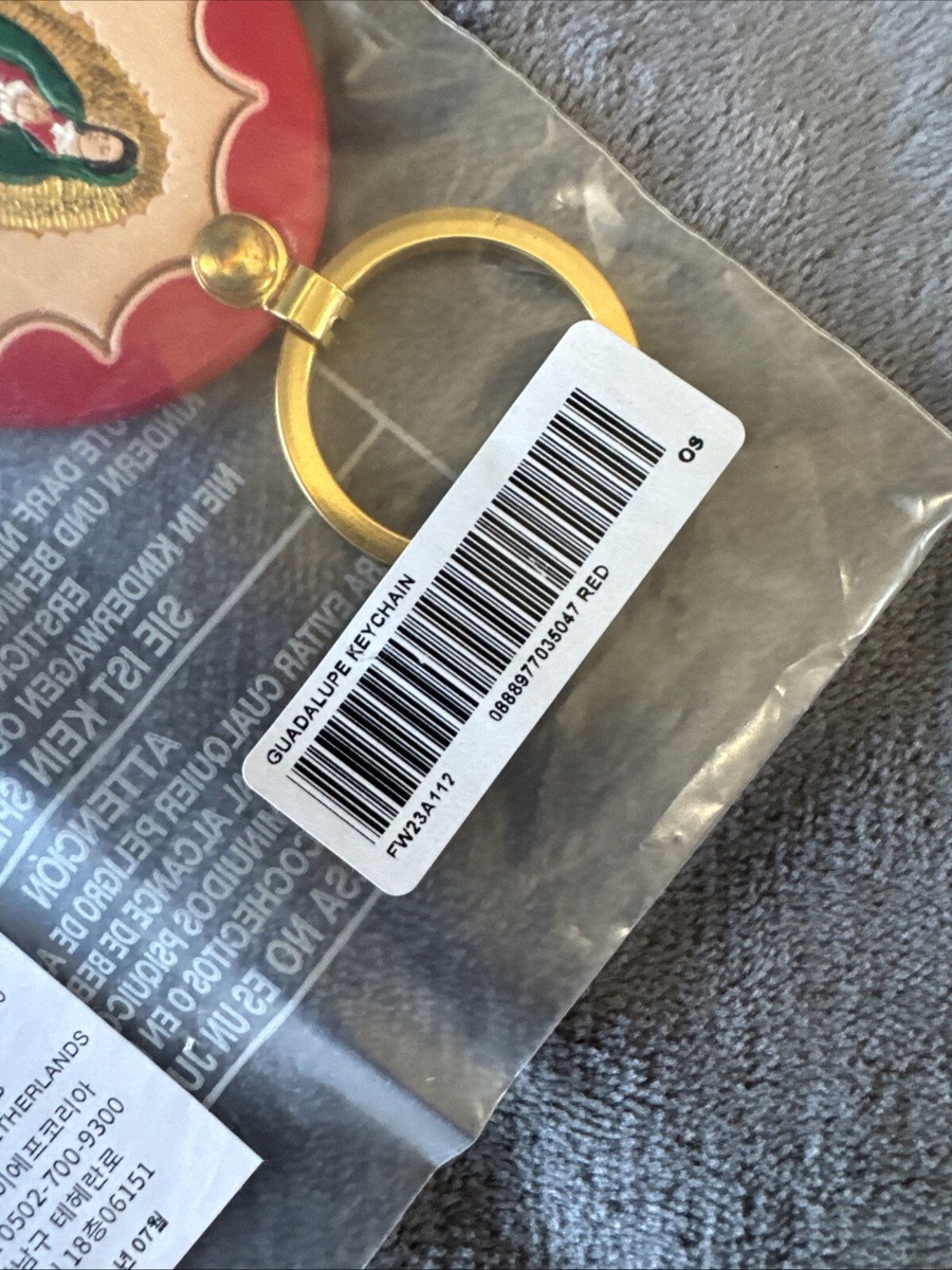める guadalupe leather keychain Supreme Guadalupe Leather Keychain (FW23) - $38
