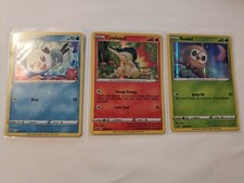 Pokemon TCG - Cyndaquil SWSH221 Rowlet SWSH220, Oshawott SWSH22 Promo Lot - NM
