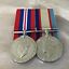 thumbnail 2 - World War II - Court Mounted Medal Pair (1939-45 War and Australian Service Meda