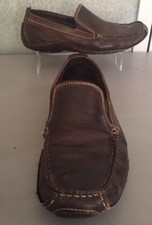Men's 9 1/2 Steve Madden brown leather loafers
