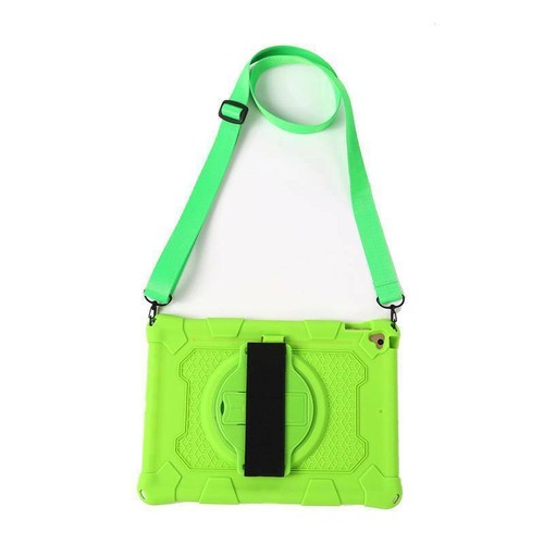 Soft Silicone Stand Handle Case Cover + Strap For iPad 5th 6th Gen Air 1 2 9.7" - 第 66/103 張圖片