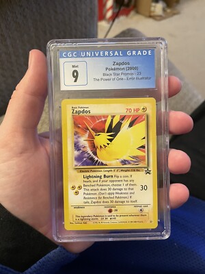 Pokémon TCG Zapdos Wizards Black Star Promos 23 Regular Promo