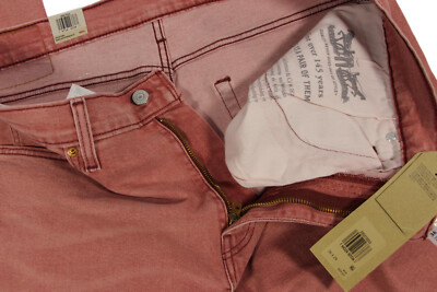 LEVI'S 502 Regular Taper Fit faded Red Jeans- 28- NEW- Levis LEVI'S 502 Regular Taper Fit faded Red Jeans- 28- NEW- Levis