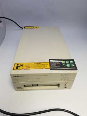 VINTAGE BEIGE PIONEER DRM-604X CD-ROM CHANGER Tested & Functioning ...