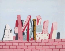 Philip Guston Untitled Canvas Print 16 x 20