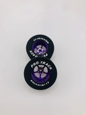 Pro Track "Purple Pro Star" 1 3/16 Tall x .500 wide 1/24 Slot Car Drag Tires