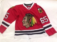 Sewn Reebok Chicago Blackhawks Andrew Shaw Jersey Youth L *See Description CCM