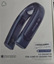 NECK COOLING FAN ICE ENGINE 05 FIVE CORE ICE SENSING FAN. NEW WITH BOX.