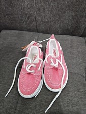 NWT Gymboree Boy Boat Shoes Salmon Toddler kid boy Size 7