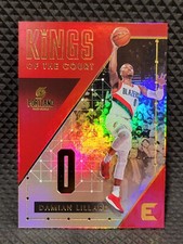 💥 Damian Lillard 2017-18 Panini Essentials Kings of the Court #KC-26 Blazers