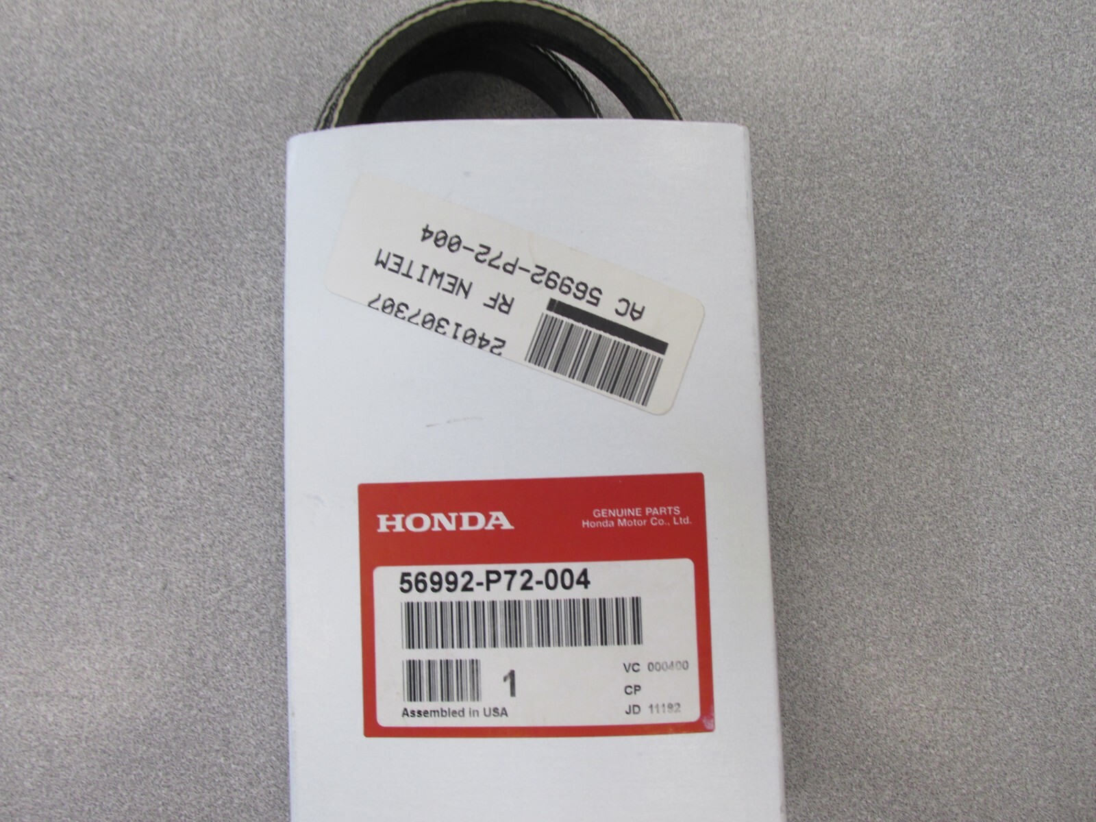 56992P72004 Genuine Acura Power Steering Pump Drive Belt 9401 Integra 4PK920 eBay