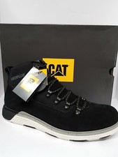 Mens Cat Boots Black Suede Casual Boots Size 11 Model Chase 20 RRP �115 New �70