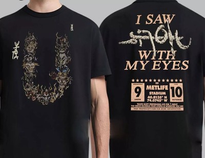 Travis Scott Utopia Circus Maximus Metlife Stadium 2024 On Oct 9 And 10 T-Shirt