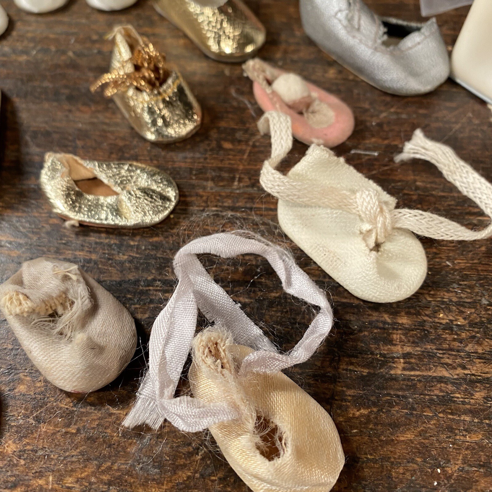 Vintage Antique Doll Shoe Lot Old Shoes PRIORITY MAIL eBay