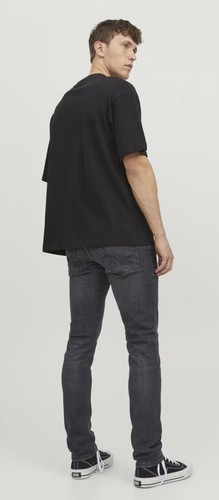 Jack & Jones Men's Slim Jeans, Black Denim, 29W 32L UK - Picture 3 of 7