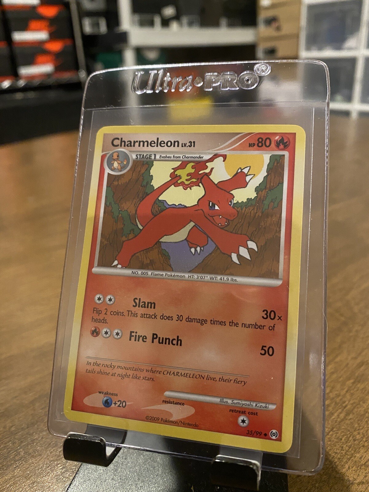 Pokémon 2009 Platinum Arceus - Charmeleon 35/99 - Rare - Near Mint