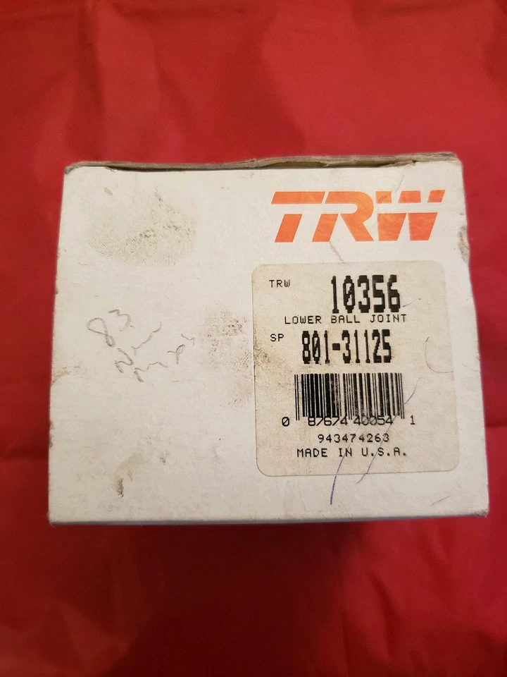 Junta esférica de suspensão TRW 10356 NOS - Imagem 2 de 4