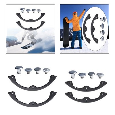 2 Stück Skateboard Deck Guards Protector Edge Cover mit Elastizität Und