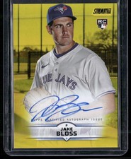 2025 Stadium Club #SCBA-JB Jake Bloss Base Autographs Yellow Foil