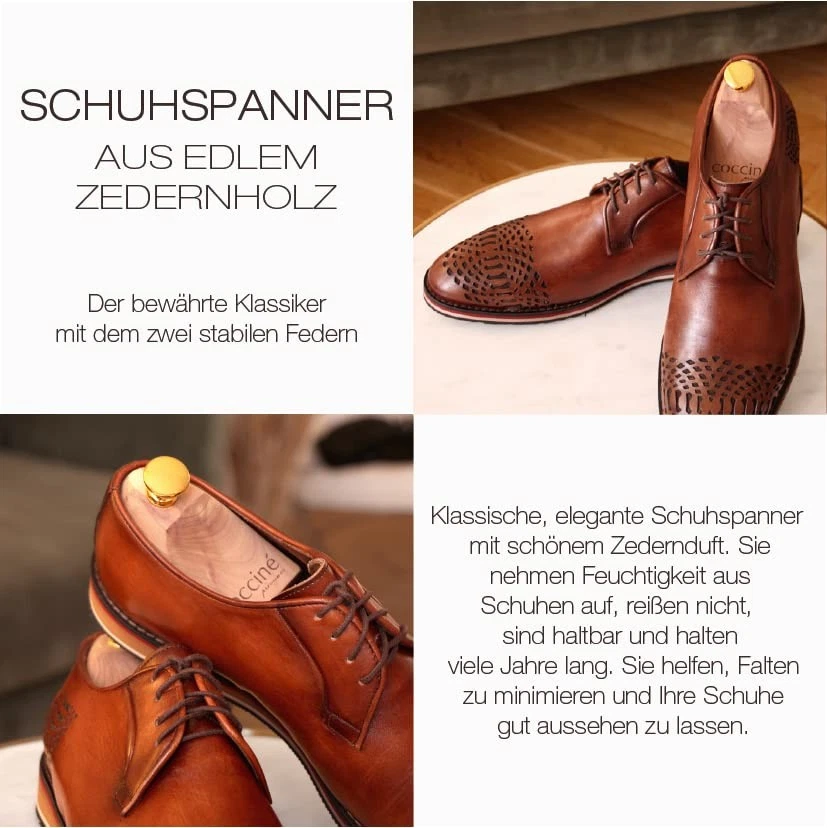 Schuhspanner Zedernholz, Schuhdehner Schuhweiter Extrastark, Knickschutz Sch... - Bild 2 von 4