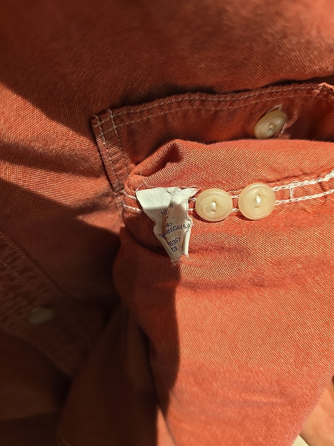 J Crew Chambray Button Down Two Front Pockets Shi… - image 5