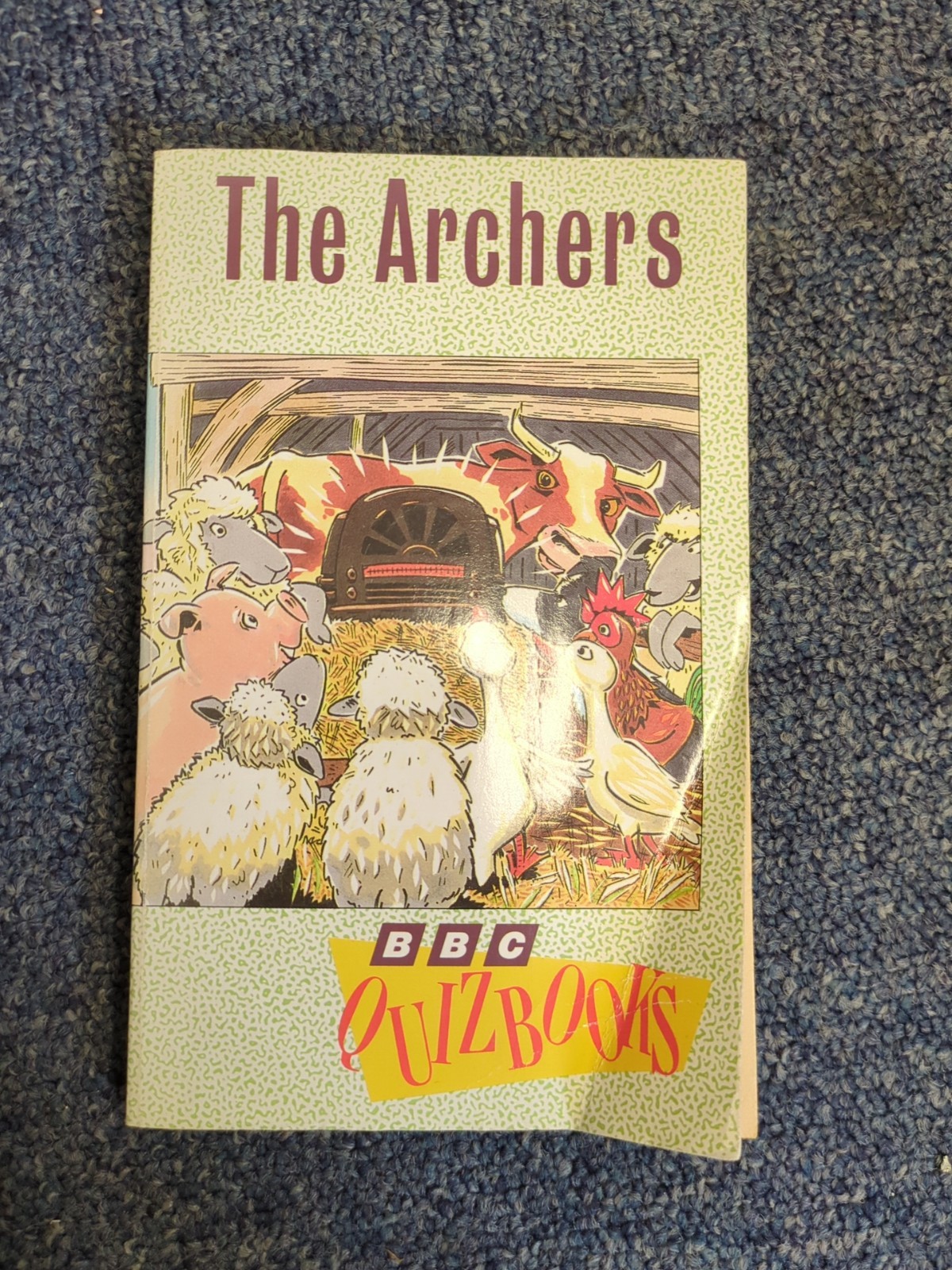 The  Archers  Quiz Book by Liz Rigbey (Paperback, 1988) signed by 2 actors
