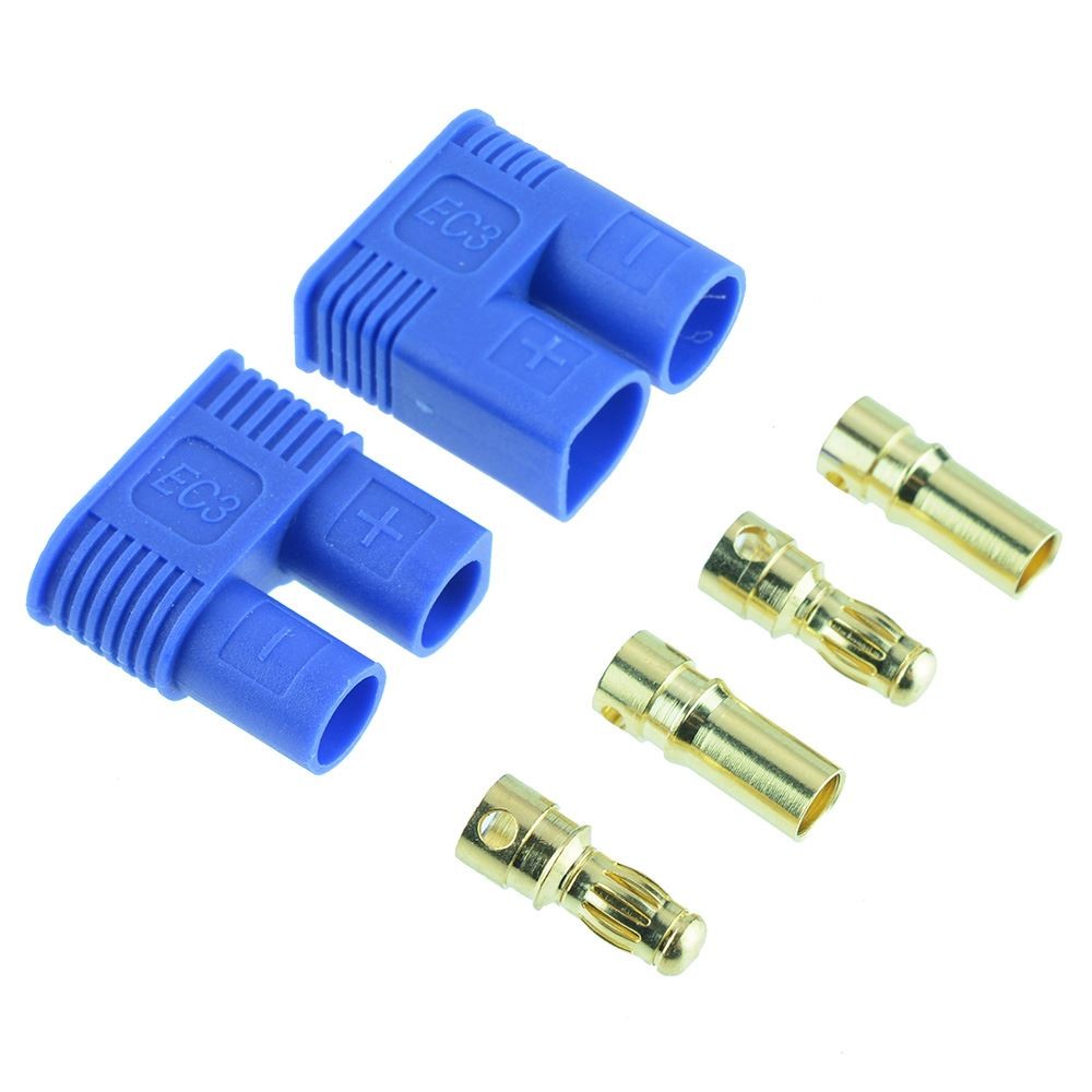 5 PAIRS EC3 3.5mm Gold Bullet Banana Battery Lipo Connectors