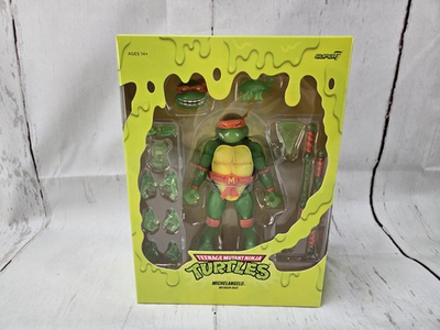 #ad #ad Super7 Ultimates Michelangelo Mutagen Ooze Glow Teenage Mutant Ninja Turtles NIB $49.99