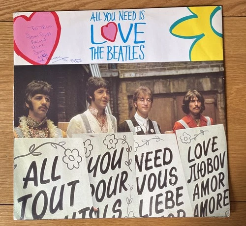 The Beatles - All You Need Is Love 12 Inch Vinyl Single (12 Inch Record)