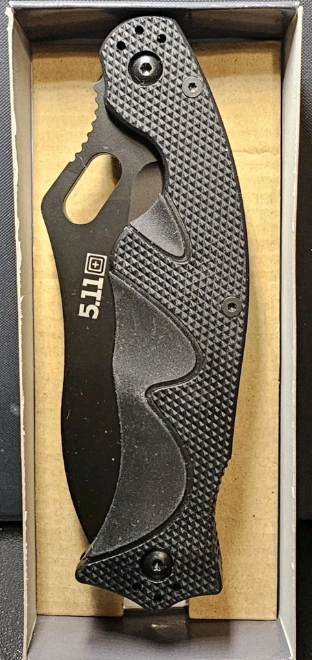 Cuchillo plegable táctico de doble función 5.11 51090 Foto 3 de 4