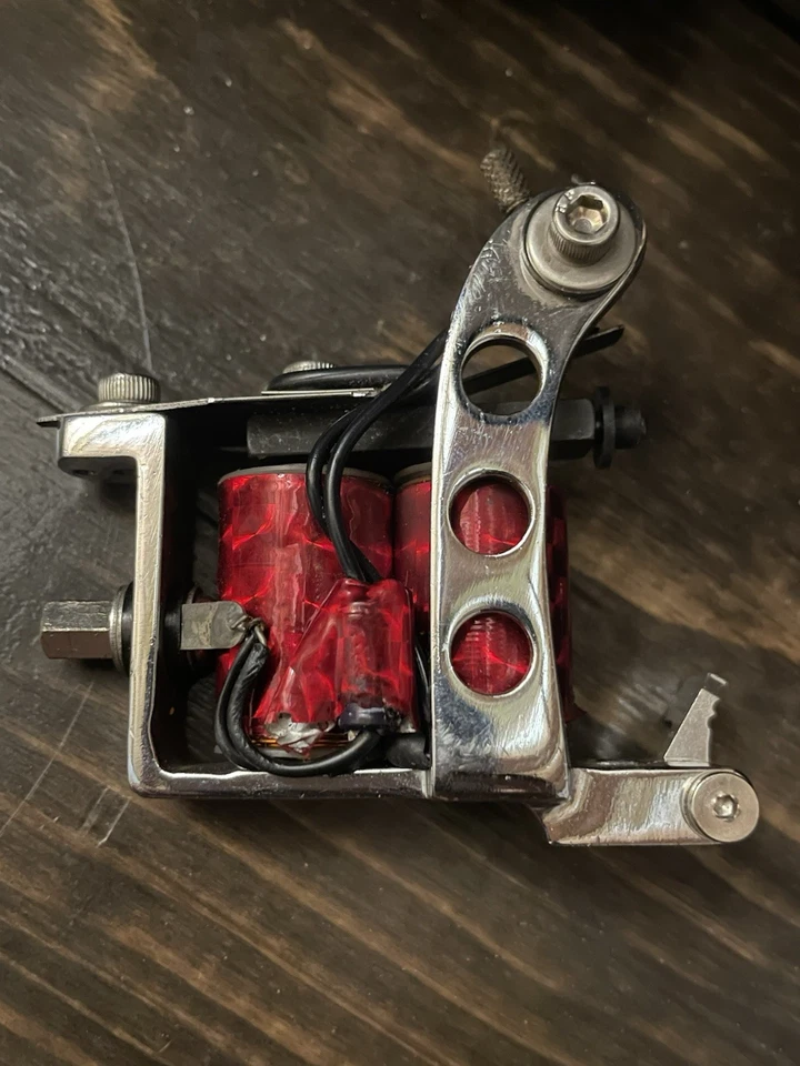 Juego de dos máquinas de tatuaje de bobina Spaulding y Rogers vintage años 80’s 90’s Foto 3 de 4