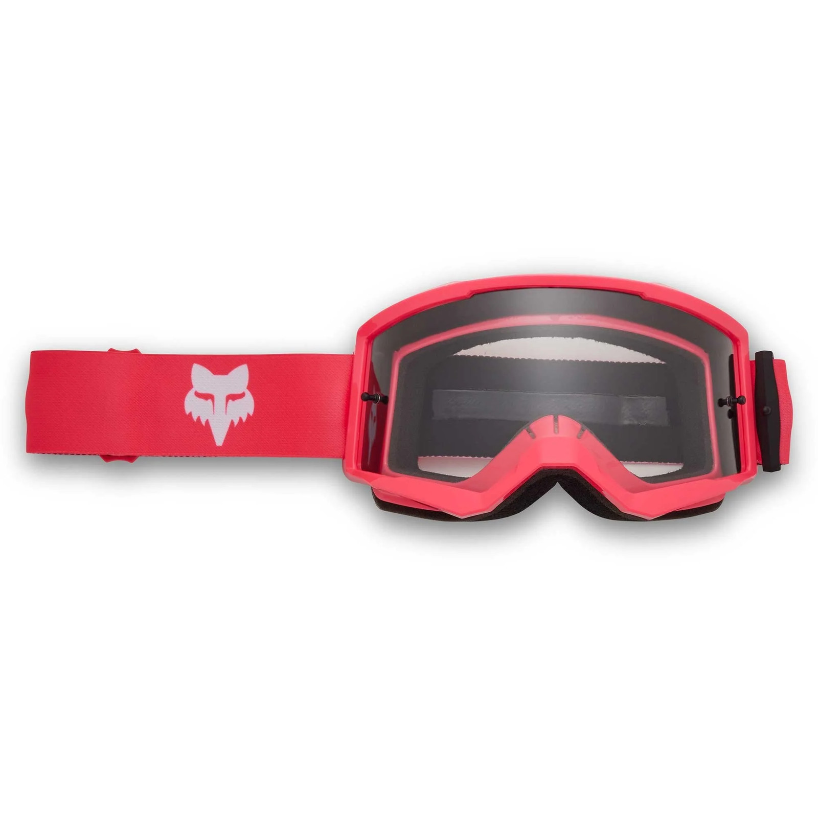 FOX Racing MX | MTB Youth Goggles - MAIN CORE (Fluo Pink) Clear Lens
