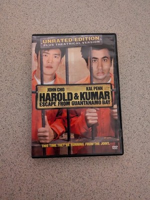 Harold & Kumar Escape from Guantanamo Bay (DVD, 2008)