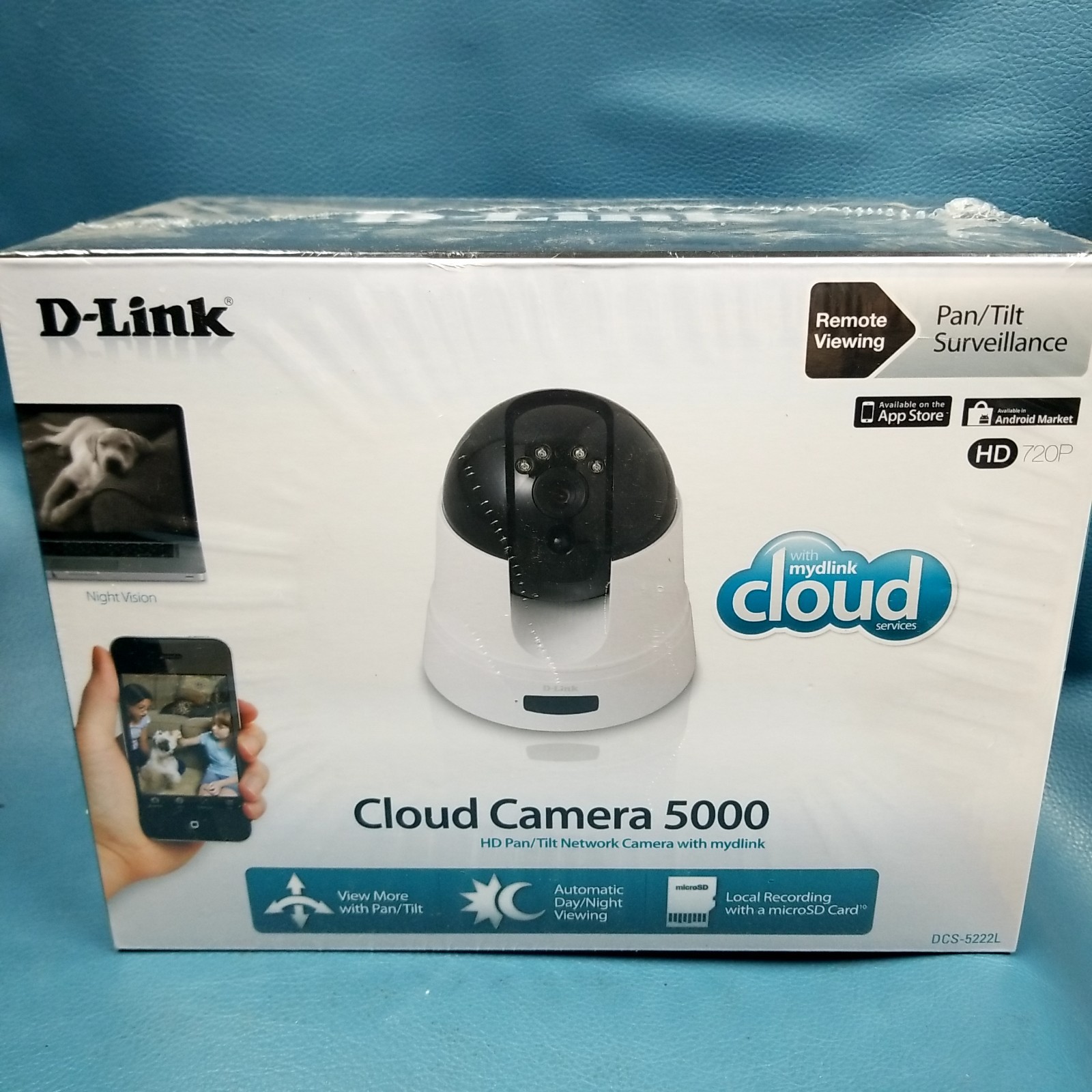 NEW SEALED D-Link DCS-5222L Pan Tilt Day Night Network Cloud Camera