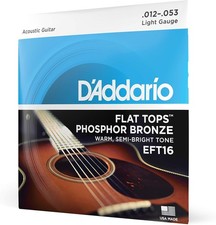 Acoustic Guitar Strings Phosphor Bronze Light 12